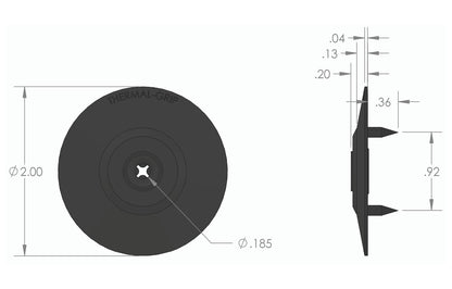 Thermal-Grip Masonry Insulation Pin