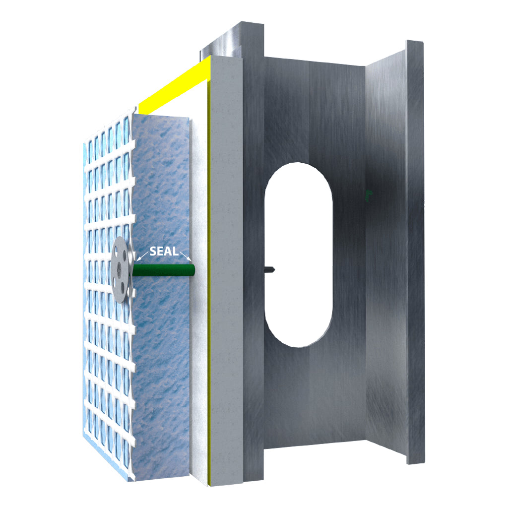 Grip-Plate TubeSeal with Self-Drilling Screw