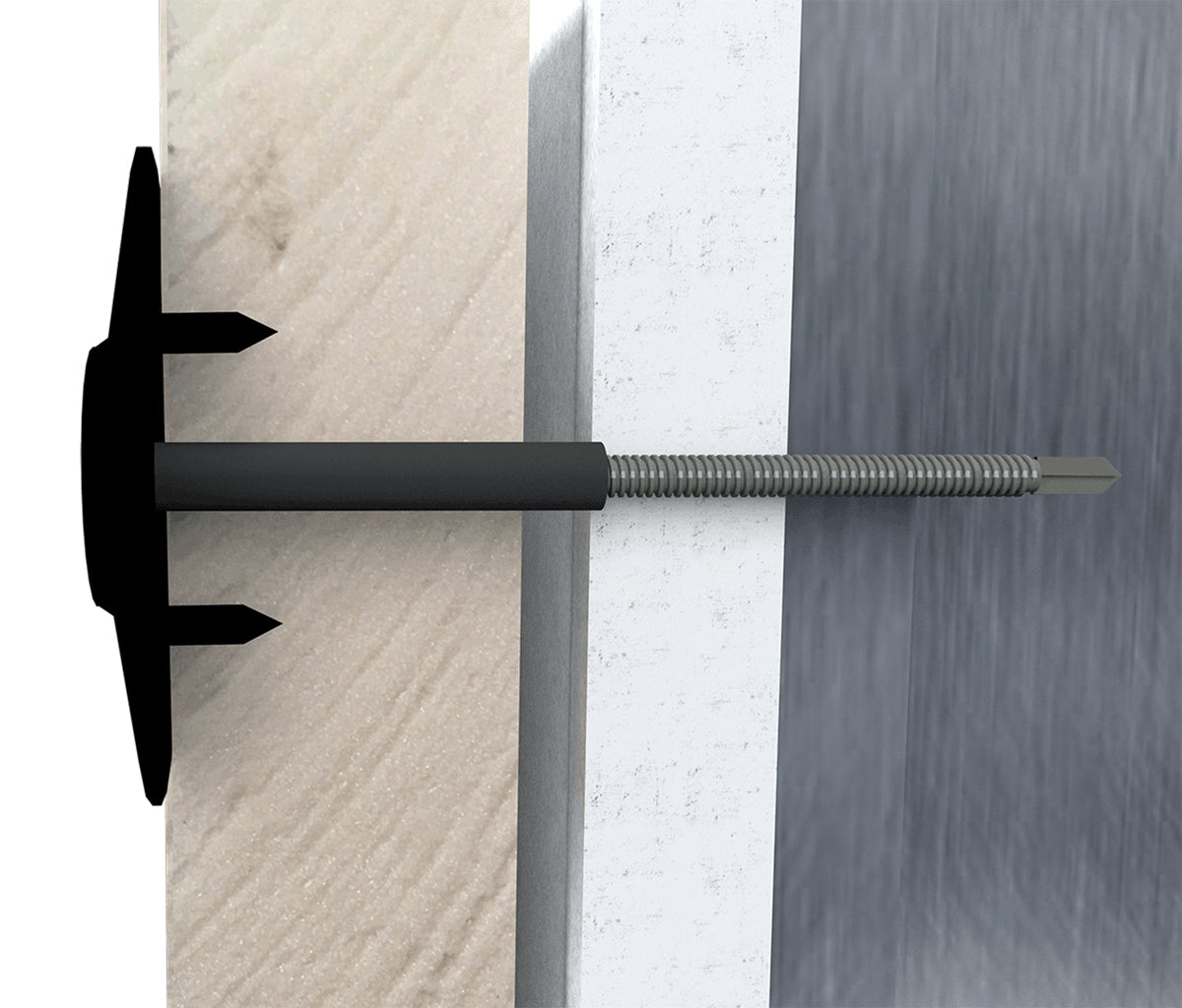 Thermal-Grip TubeSeal with Self-Drilling Screw