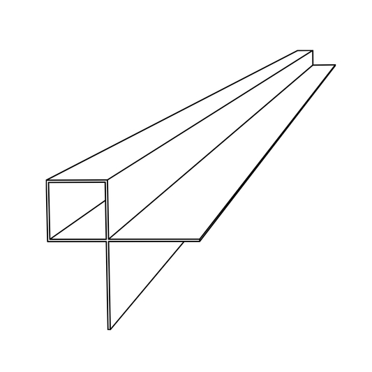 Trespa Pura Proface® Outer-Corner Profile (Pack of 5)