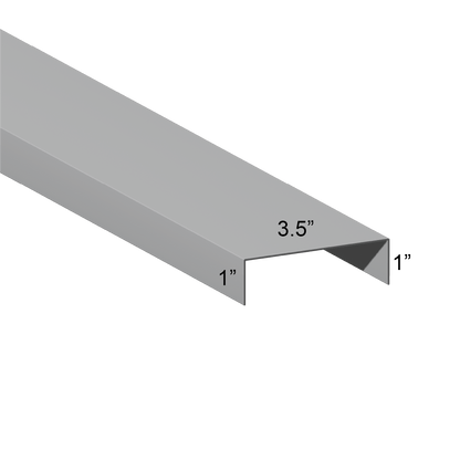 14ga G90 Galvanized U Channel