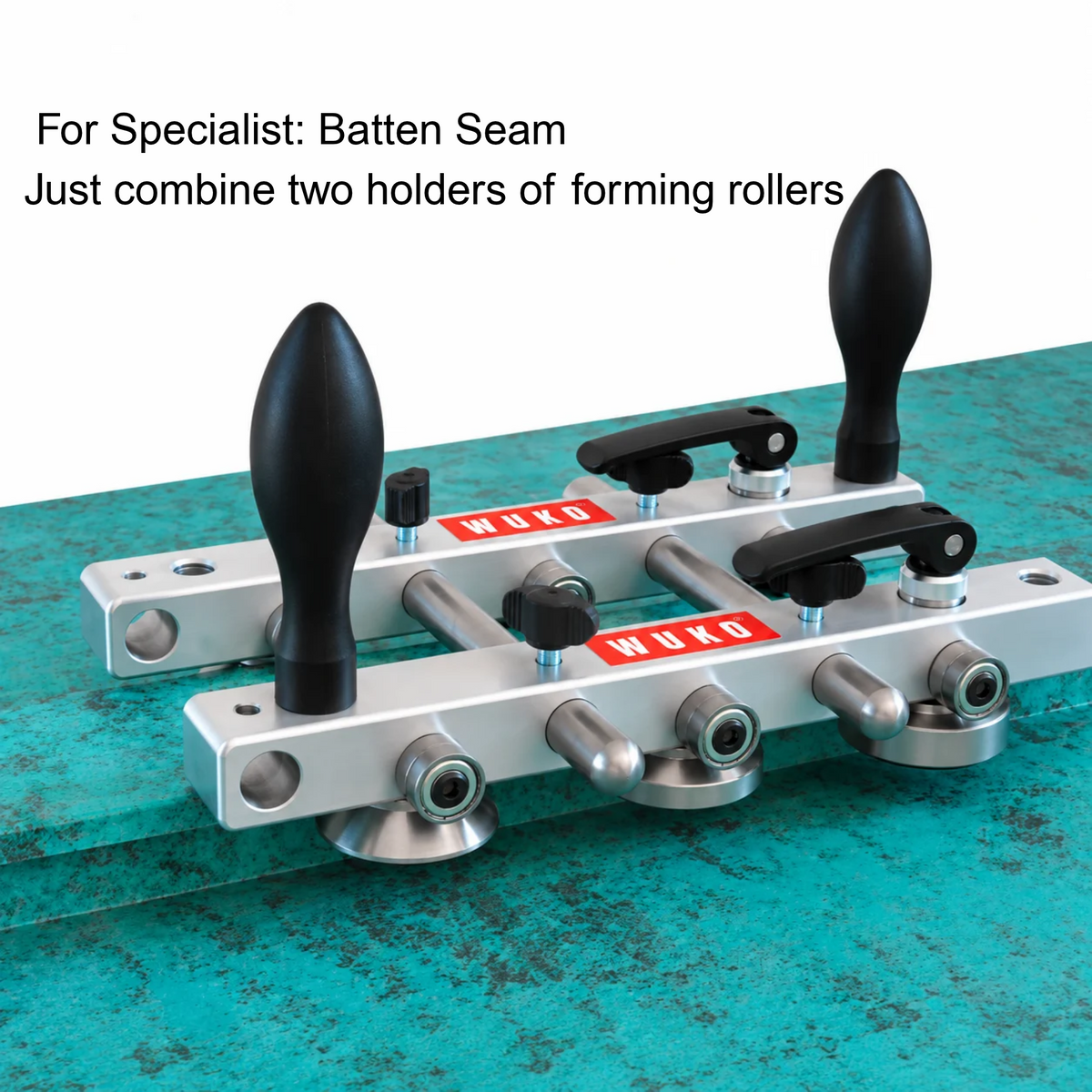 Wuko 1040 Sheet Metal Lock'n'Roller Standing Seam Closing Tool