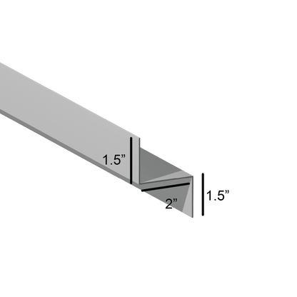 16ga G90 Galvanized Z Girt – 1.5″ Flange