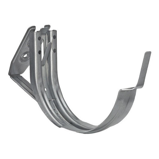 Half-Round Adjustable Galv. Steel Gutter Hangers - 6"