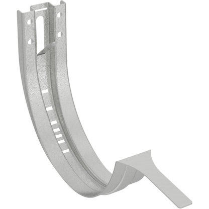 Adjustable Fascia Mount Gutter Hangers for Galv. Half-Round Gutters - 5"
