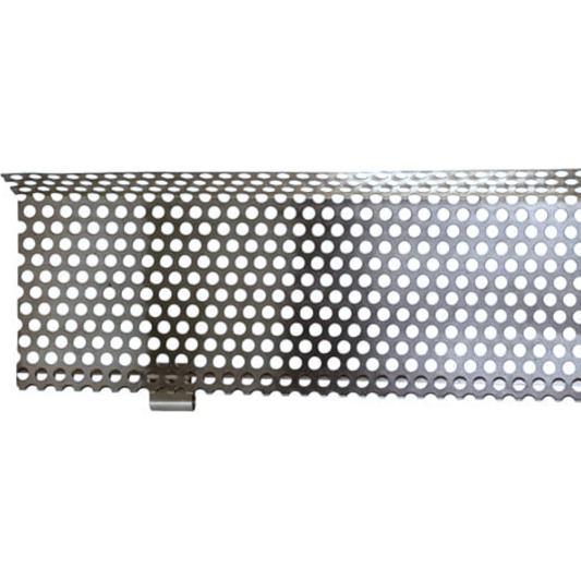 Gutter Leaf Guards for Galv. and Painted Half Round Gutters - 5"