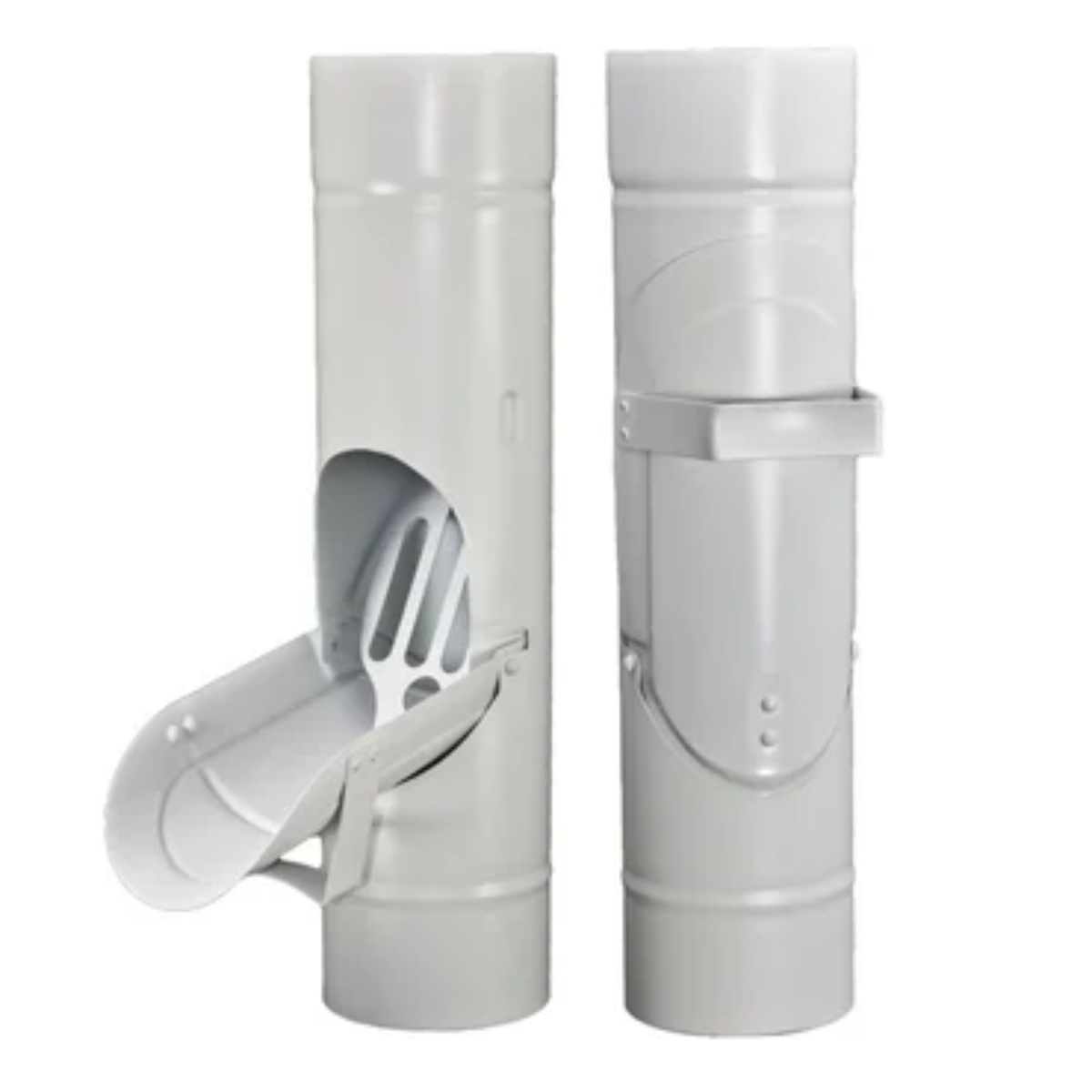 Inline Downspout Cleanouts for Painted Half-Round Gutters - 3