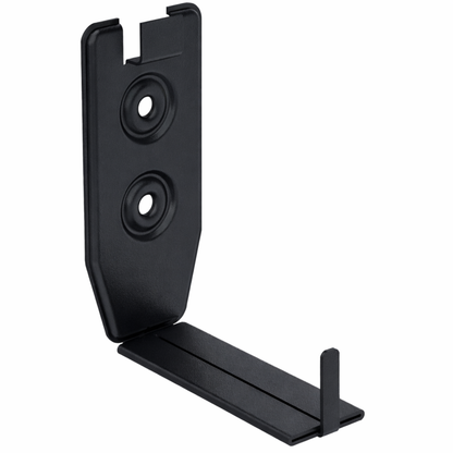 Adjustable Fascia Mount Gutter Hangers for Painted Half-Round Gutters - 6" - Black