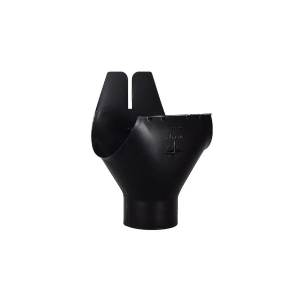 Gutter Drop Point Socket Downspout Star Drop Outlets for Painted Half-Round Gutters - 7.6