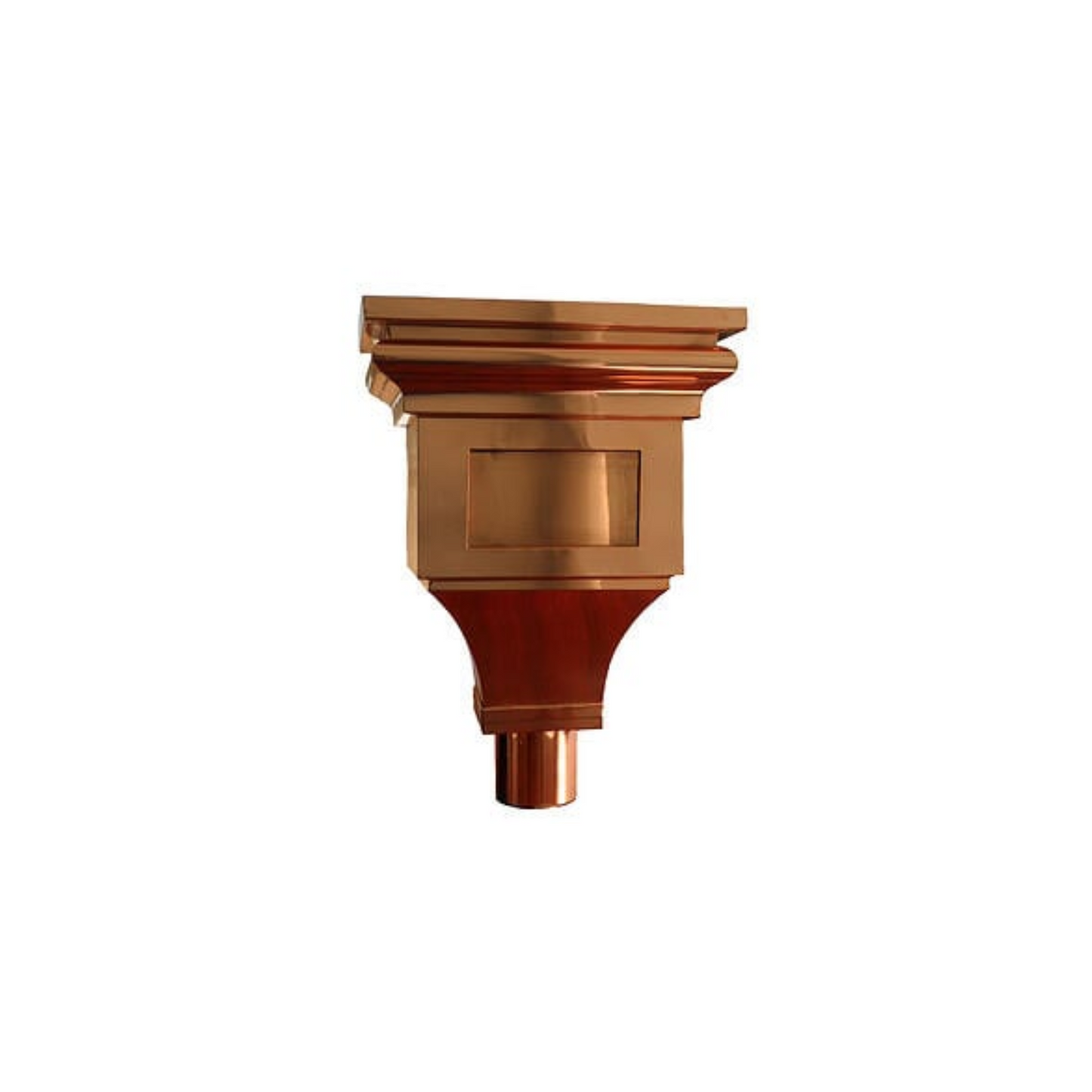 LeaderHeads for Copper Half-Round Gutters