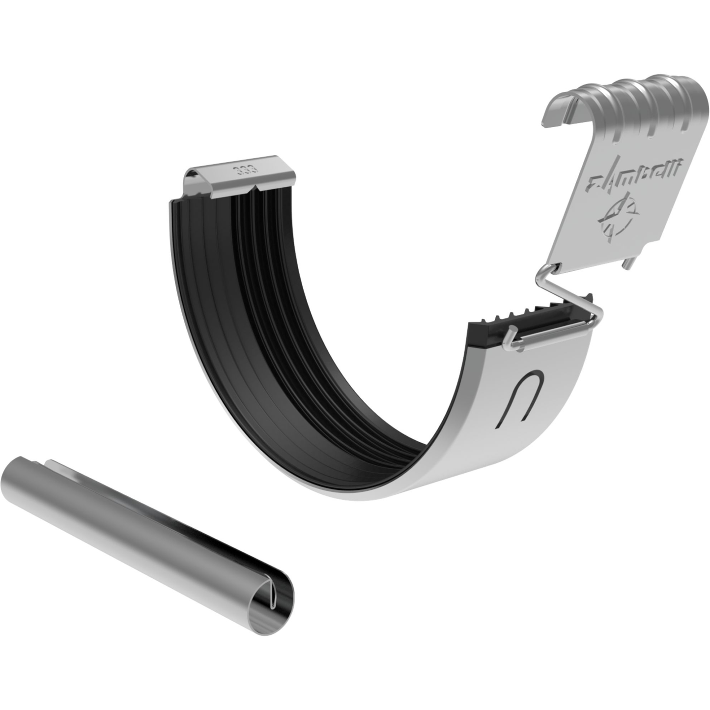 Gutter Connectors for Galv. Half-Round Gutters - 6"