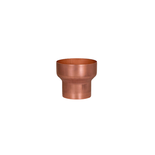 4" to 3" Copper Downspout Reducer