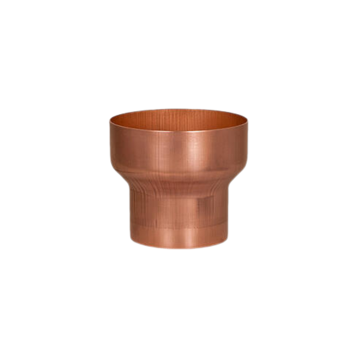 Reducer For Gutter Downspout Reducers for Copper Half-Round Gutters - 4