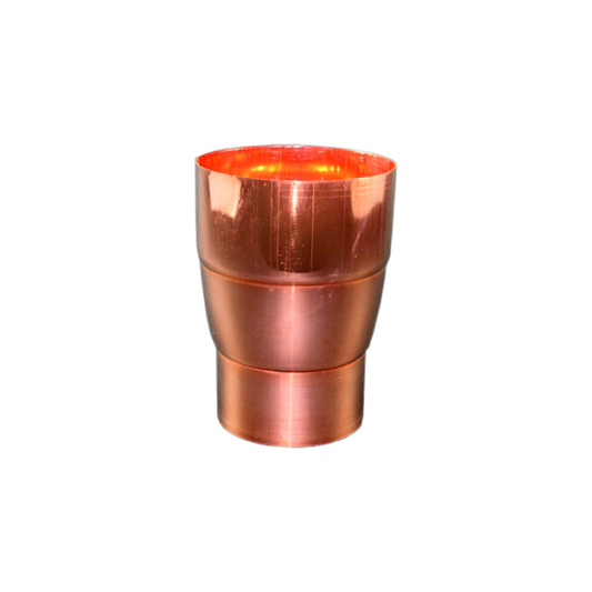 Downspout Reducers for Copper Half-Round Gutters - 5" to 4"