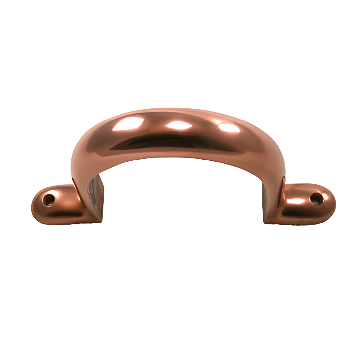 Moderne Downspout Brackets for Copper Half-Round Gutters - 4"