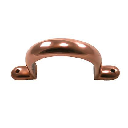 Moderne Downspout Brackets for Copper Half-Round Gutters - 4"