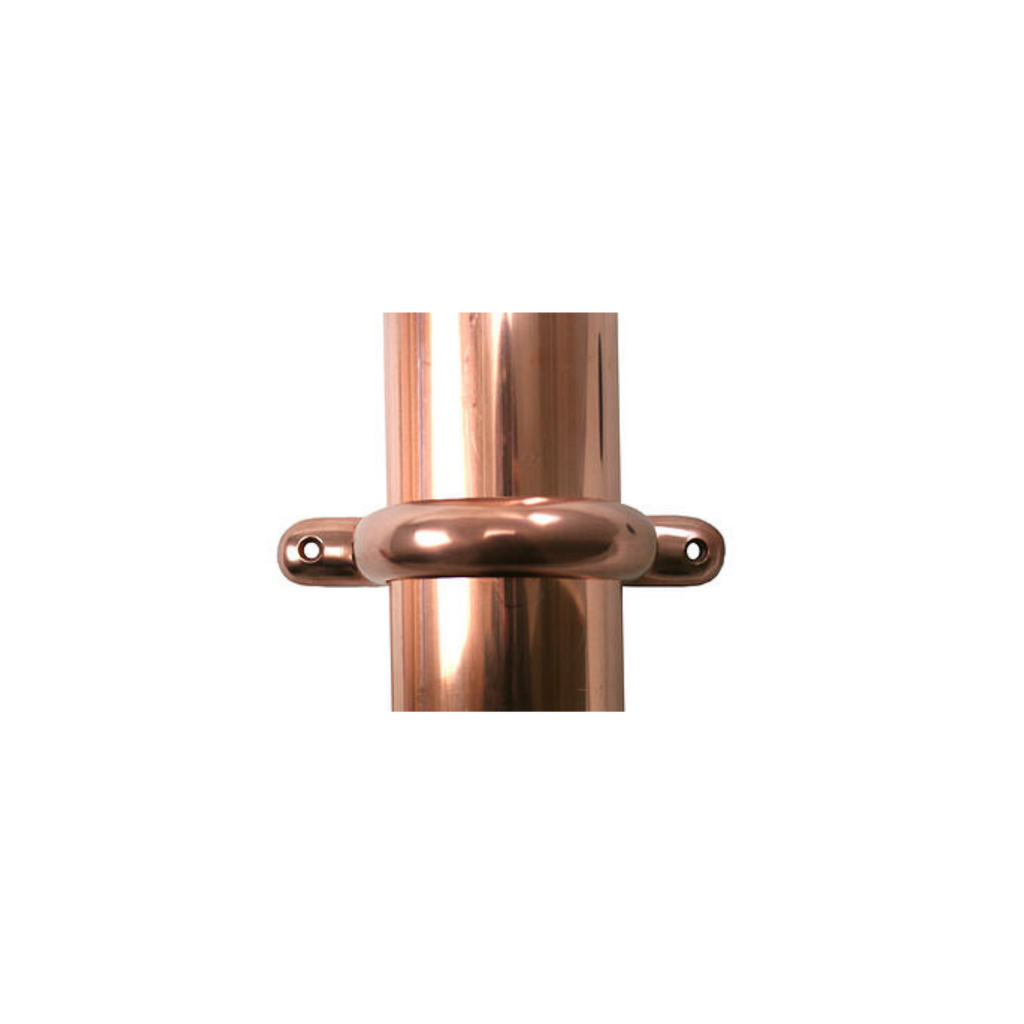 Moderne Downspout Brackets for Copper Half-Round Gutters - 4"