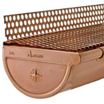 Gutter Leaf Guards for Copper Half-Round Gutters - 5"