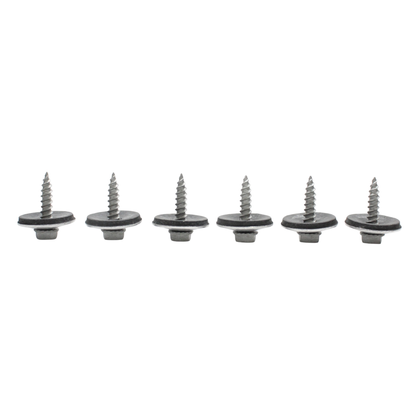 Daggerz #8 x 3/4" Self-Piercing Screw - Hex Washer Head with Aluminum Washer, Dagger-Guard™ (3,000 Pack)