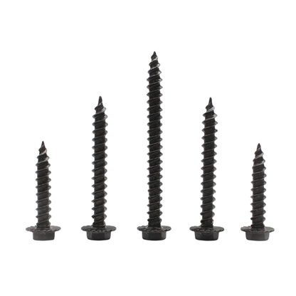 Daggerz #10 x 2" Self-Piercing Screw - Hex Washer Head, Bronze Dagger-Guard™ (2,500 Pack)