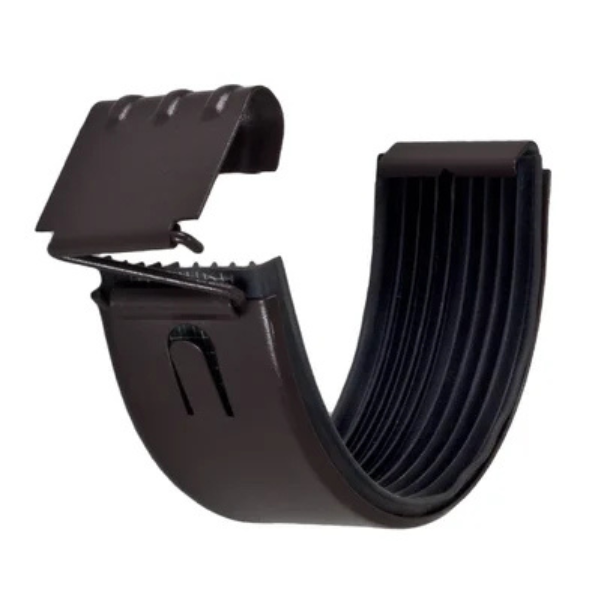 Dark Bronze Half-Round Steel Gutter Systems | Zambelli – RapidMaterials