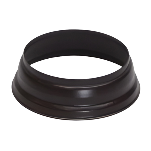 Ground Pipe Covers for Painted Half-Round Gutters - 5" - Dark Bronze