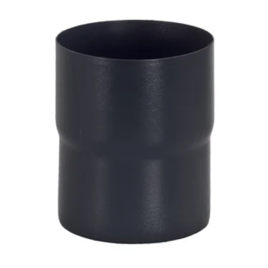 Downspout Connectors for Painted Half-Round Gutters - 4" - Dark Charcoal