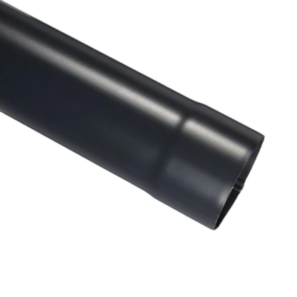 Round Downspouts for Painted Half-Round Gutters - 4" x 9'10" - Dark Charcoal