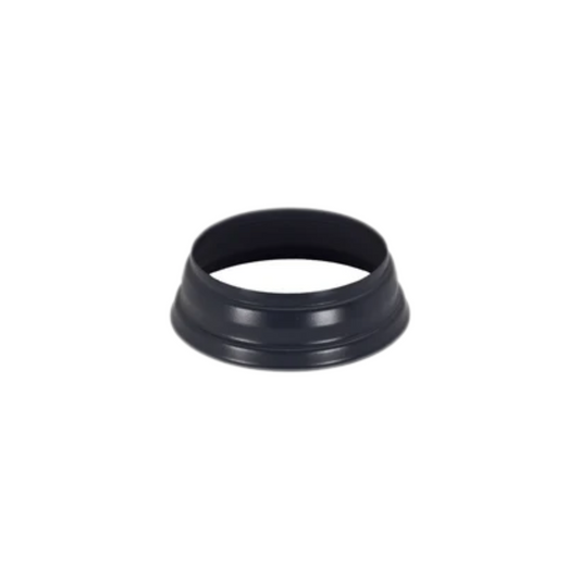 Ground Pipe Covers for Painted Half-Round Gutters - 4" - Dark Charcoal