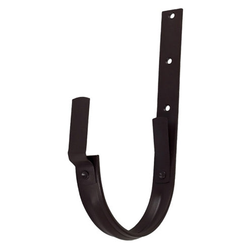 Half-Round Painted Steel Roof Mount Gutter Hangers - 6"