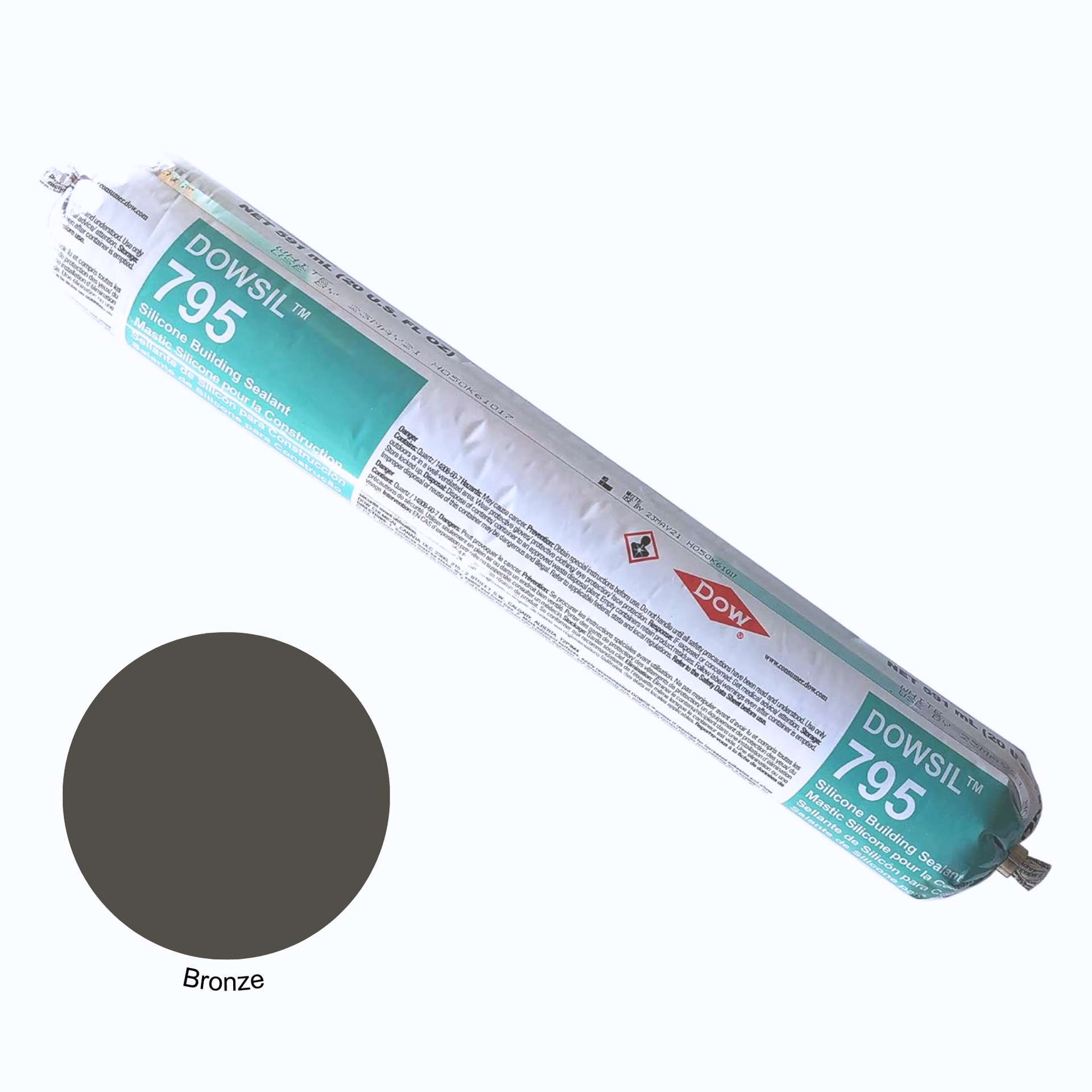 DOWSIL 795 Silicone Sealant - 20oz Sausage – RapidMaterials