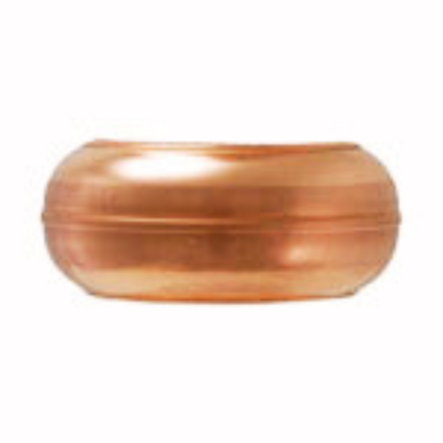 Downspout Bracket Covers for Copper Half-Round Gutters - 3"