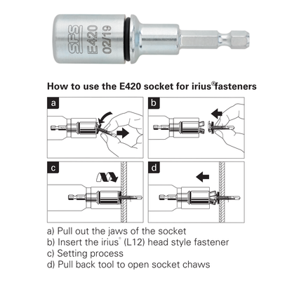 SFS SX3-L12 Irius® Bi-Metal Self-Drilling Screw, Low Profile Dome Head, 304 Stainless - #12 x 1-1/4" (250 Pack)