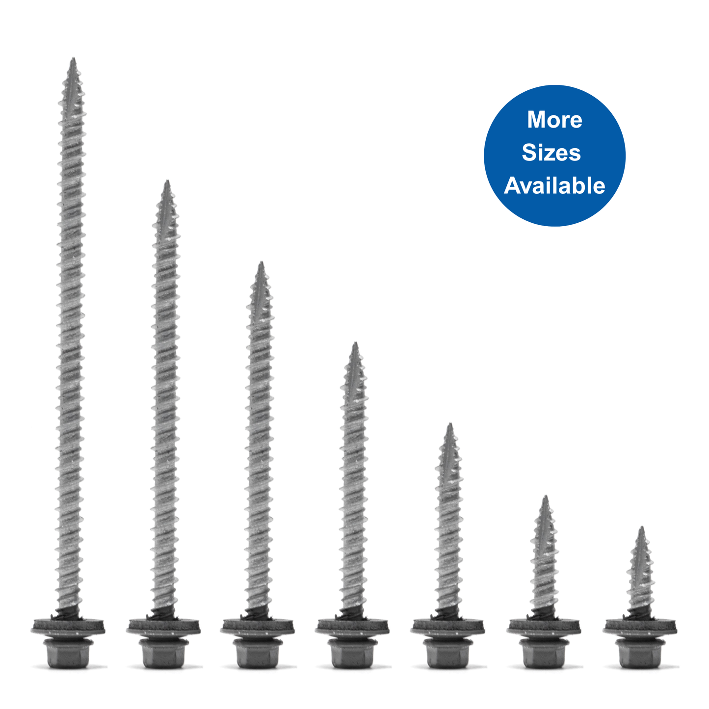 FastGrip Hi-Lo Roofing Screw – #10 x 2-1/2" (250 Pack)