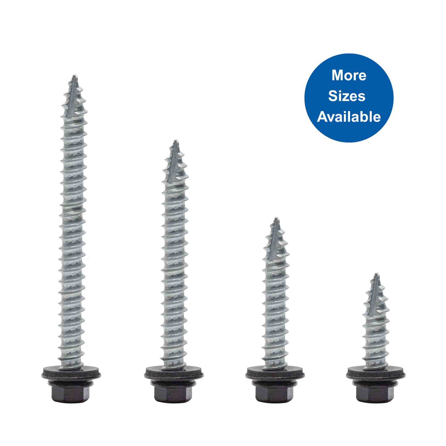 FastGrip Roofing Screw – #14 x 1" (250 Pack)