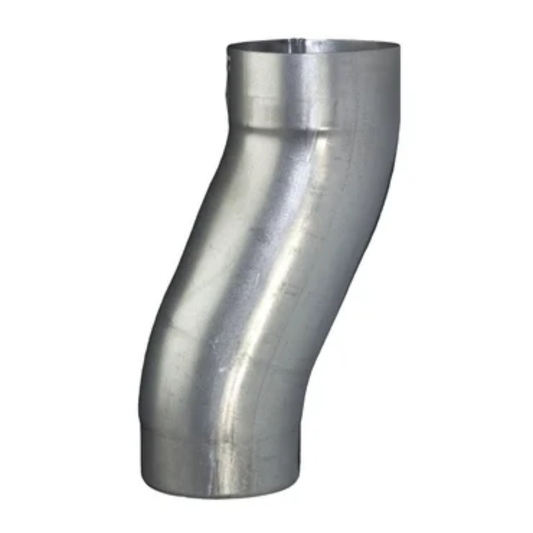Downspout 2" Offsets for Galv. Half-Round Gutters - 4"