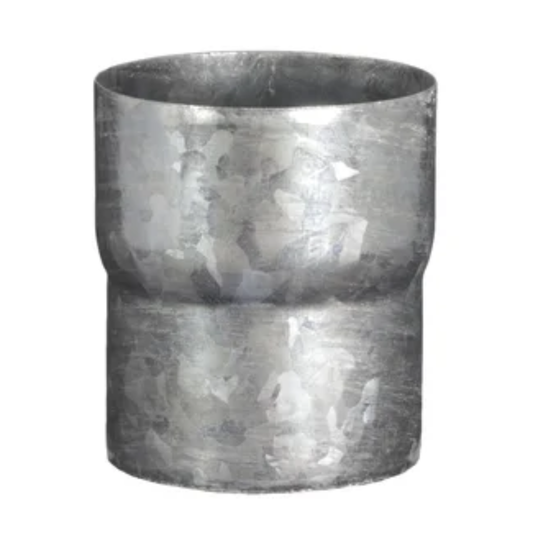 Downspout Connectors for Galv. Half-Round Gutters - 4"