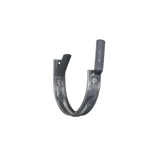 Heavy Duty Fascia Mount Gutter Hangers for Galv. Half-Round Gutters - 5"