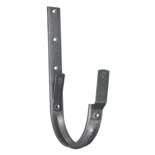 Heavy Duty Roof Mount Gutter Hangers for Galvanized Half-Round Gutters - 6"