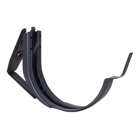 Half-Round Adjustable Painted Steel Gutter Hangers - 5"