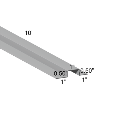G90 Galvanized Hat Channel