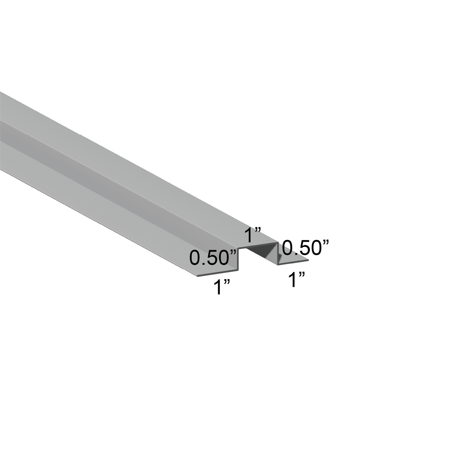 G90 Galvanized Hat Channel