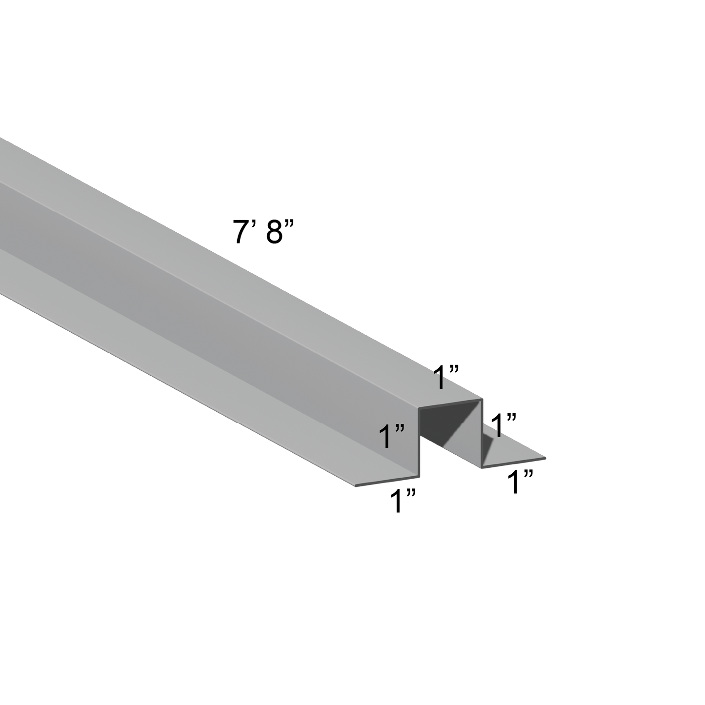 G90 Galvanized Hat Channel