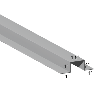 G90 Galvanized Hat Channel