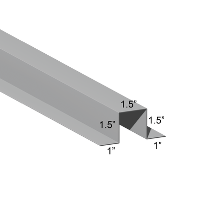 G90 Galvanized Hat Channel
