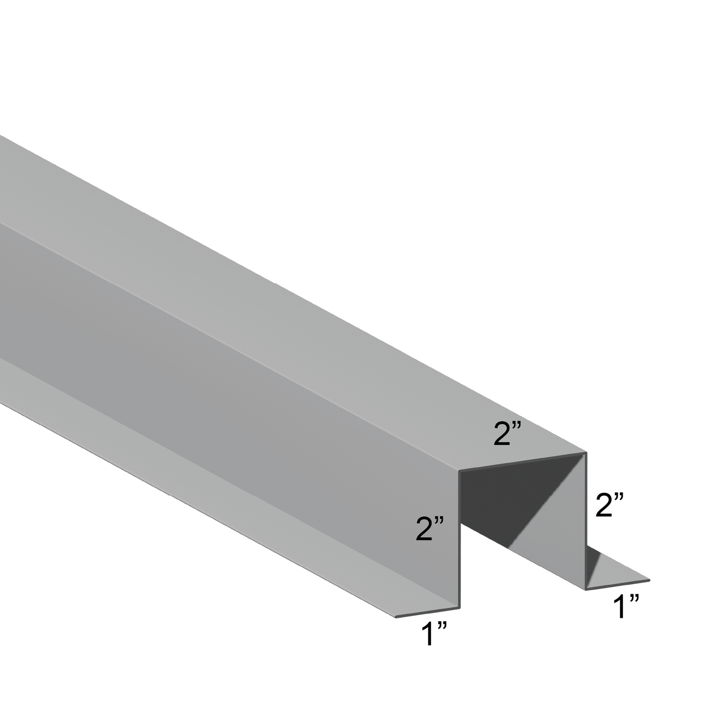 G90 Galvanized Hat Channel