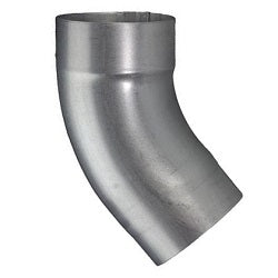 40° Downspout Elbows for Lead-Coated Copper Half-Round Gutters - 4"