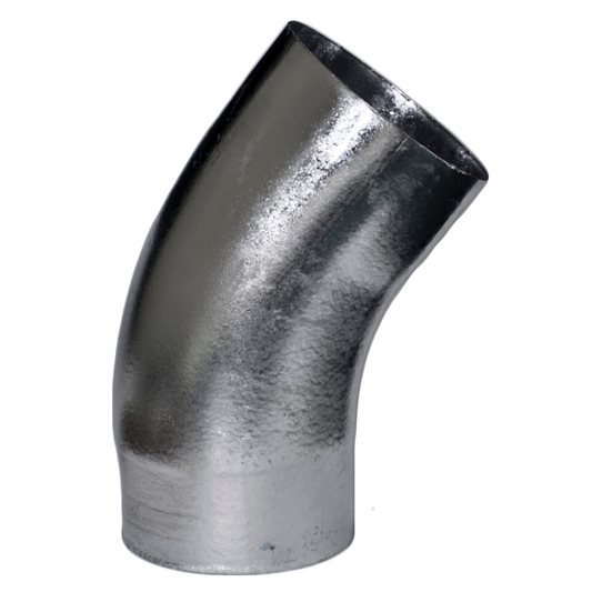 40° Downspout Elbows for Lead-Coated Copper Half-Round Gutters - 3"