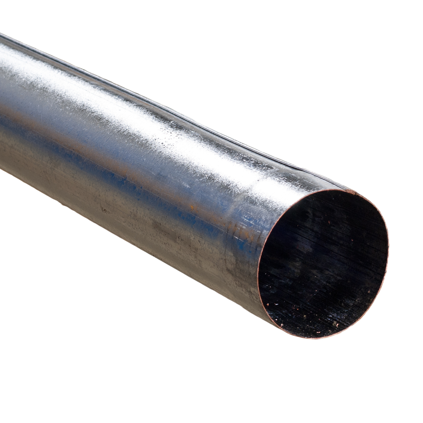 Round Downspouts for Lead-Coated Copper Half-Round Gutters - 3" x 10'