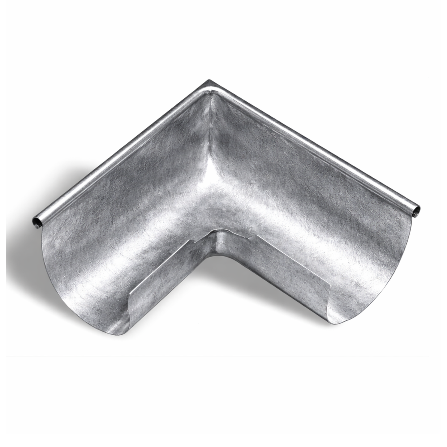 Outside Corner Miters for Lead-Coated Copper Half-Round Gutters - 6"